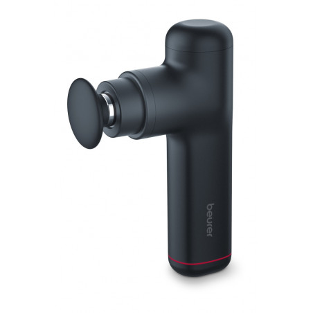 Aparat de masaj muscular Beurer MG 79, 3 trepete de intensitate, Lumini LED, Autonomie baterie 3 h, Negru/Gri
