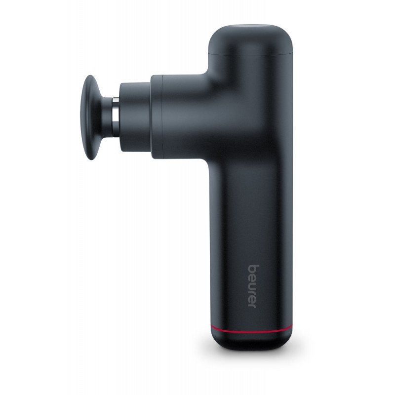Aparat de masaj muscular Beurer MG 79, 3 trepete de intensitate, Lumini LED, Autonomie baterie 3 h, Negru/Gri