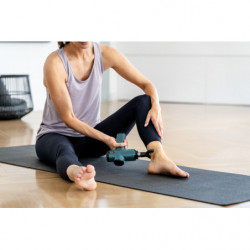 Pistol de masaj Beurer MG 99, 4 accesorii, 5 viteze, indicator nivel baterie, autonomie baterie 5 ore, verde