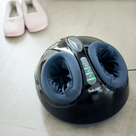 Masaj Shiatsu Beurer FM 90, 48W, compresie cu aer, reflexologie, 24 de capete, 3 programe, până la 46 №, negru