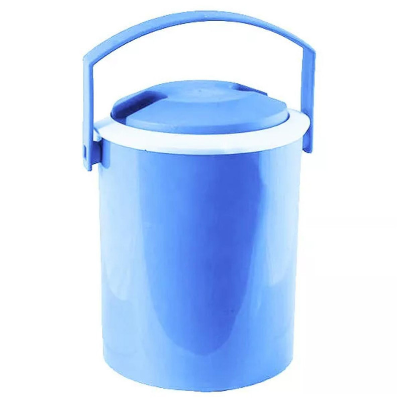 Recipient pentru depozitarea ghetii Kale Termos 77780, 1 L, Izolatie poliuretanica, Maner, Albastru