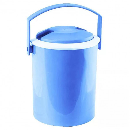 Recipient pentru depozitarea ghetii Kale Termos 77780, 1 L, Izolatie poliuretanica, Maner, Albastru