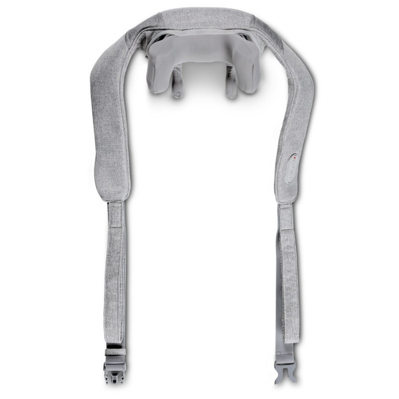 Aparat de masaj Beurer MG 154 4D, 10W, Masaj 4D, 2 viteze, Incalzire, IP20, 4 atasamente, Gri