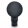 Aparat de masaj Beurer MG 195 HOT & COLD, Autonomie pana la 4,5 h, 9°, 7 atasamente, Hot/Cold, LED, Negru
