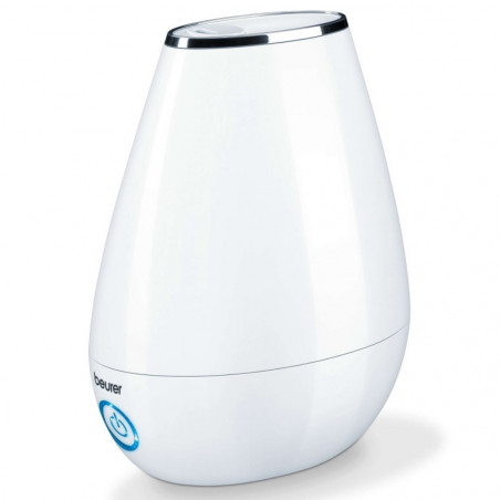 Umidificator de aer Beurer LB 37, Pаnа la 20 m², 200 ml/h, Indicatori LED, Mod de noapte, Alb