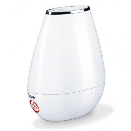 Umidificator de aer Beurer LB 37, Pаnа la 20 m², 200 ml/h, Indicatori LED, Mod de noapte, Alb