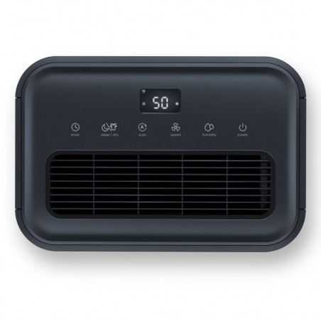 Dezumidificator Beurer LE 250, 300W, Până la 60 m², 4 L, Timer, 2 trepte, LED, Negru