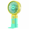 Ventilator portabil Rosberg R51760M, USB, 2W, 3 viteze, Buton On/Off, Albastru/Galben