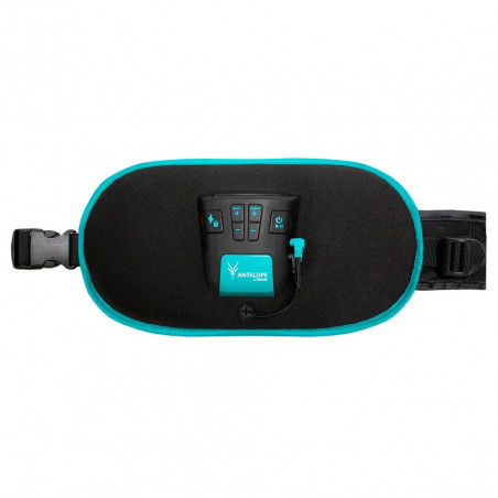 Aparat de masaj Beurer Antelope Corefit II, 9 programe, 40 trepte, Forma ergonomica, EMS, Afisaj LCD, Negru / Syn
