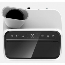 Aparat de aer condiționat mobil Finlux MIA12HOT, 12000 BTU, 24 m², Clasa A, 450 m³/h, Racire/Incalzire, Dezumidificare 2l/h, Alb