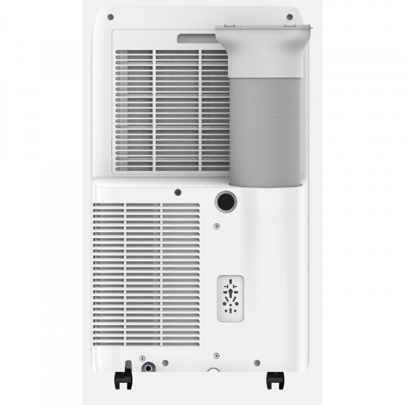 Aparat de aer condiționat mobil Finlux MIA12HOT, 12000 BTU, 24 m², Clasa A, 450 m³/h, Racire/Incalzire, Dezumidificare 2l/h, Alb