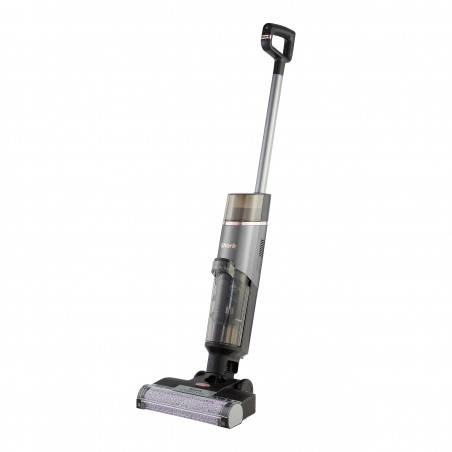Aspirator vertical Shark HydroVac WD210EU, 170W, 0.5 L, 88 m², Auto-curatare, Autonomie 25 min, Gri