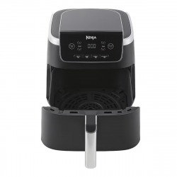 Friteuza cu aer cald Ninja AF140EU PRO, 1750W, 4.7 L, 40-240°C, 4 programe, Timer, AirCrisp, Acoperire antiaderenta, Negru