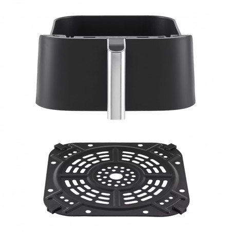 Friteuza cu aer cald Ninja AF140EU PRO, 1750W, 4.7 L, 40-240°C, 4 programe, Timer, AirCrisp, Acoperire antiaderenta, Negru