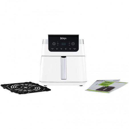 Friteuza cu aer cald Ninja Max Pro AF180EUWH, 2000W, 6.2 L, 1.2 kg, 40-240°C, 6 programe, Alb
