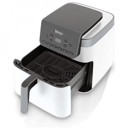 Friteuza cu aer cald Ninja Max Pro AF180EUWH, 2000W, 6.2 L, 1.2 kg, 40-240°C, 6 programe, Alb