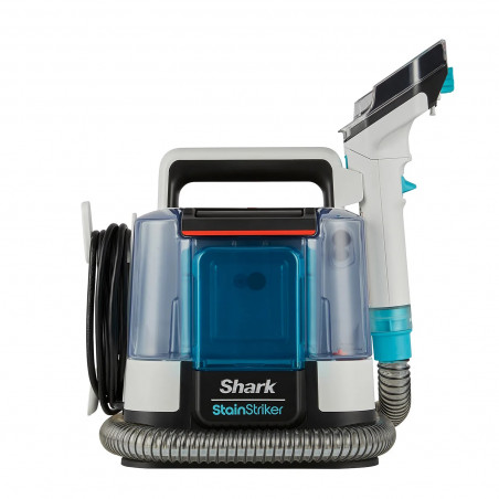 Aspirator curatare pete Shark StainStriker PX200EUT, 450W, 0.72 L, Portabil, Furtun flexibil, 5 atasamente, Alb