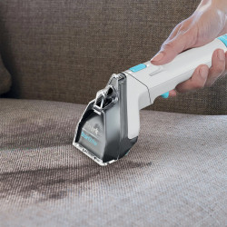 Aspirator curatare pete Shark StainStriker PX200EUT, 450W, 0.72 L, Portabil, Furtun flexibil, 5 atasamente, Alb