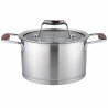 Oala Oliver Voltz OV51210P18 Berlin Premium Collection, 18 cm, 2.6 L, Otel inoxidabil 18/10, Inductie, Inox