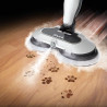 Mop curatare cu aburi Shark Steam & Scrub S8201EU, 1120W, 0.35 L, 3 setari, Curatare fara chimicale, 150 rpm, Steam Blaster, Alb