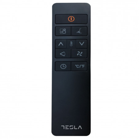 Aer condiționat portabil Tesla TTMYB-12CHW, 1780W, 3 grade, Funcție de încălzire, WiFi, LED, Umidificare, Telecomandă, Negru
