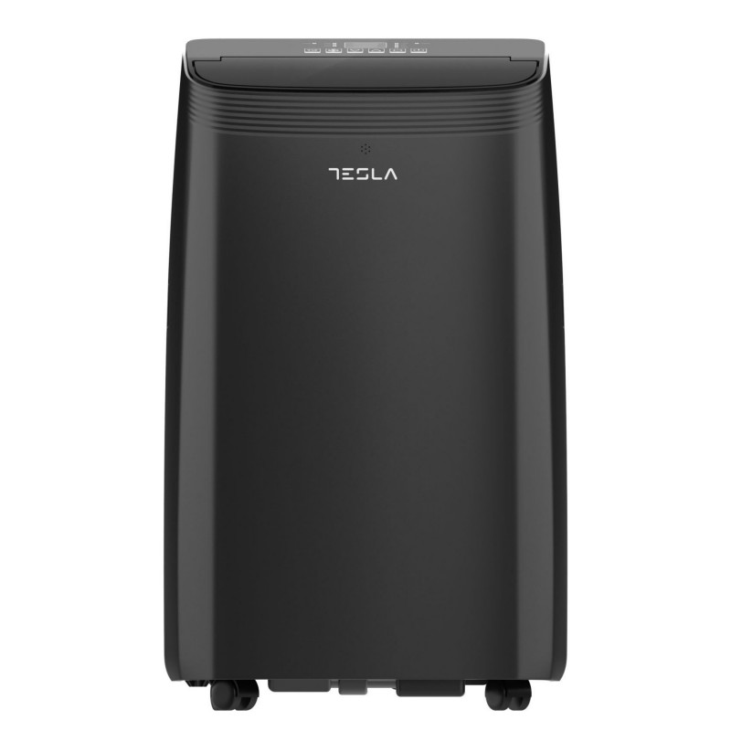 Aer condiționat portabil Tesla TTMYB-12CHW, 1780W, 3 grade, Funcție de încălzire, WiFi, LED, Umidificare, Telecomandă, Negru