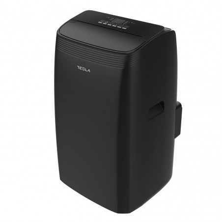Aer condiționat portabil Tesla TTMYB-12CHW, 1780W, 3 grade, Funcție de încălzire, WiFi, LED, Umidificare, Telecomandă, Negru