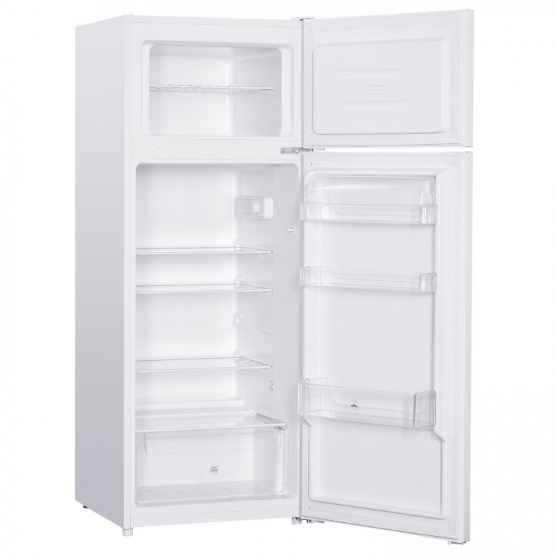 Frigider cu congelator Tesla RD2101EH, 206 L, Clasa E, SN/N/ST, Usi reversibile, LED, Alb