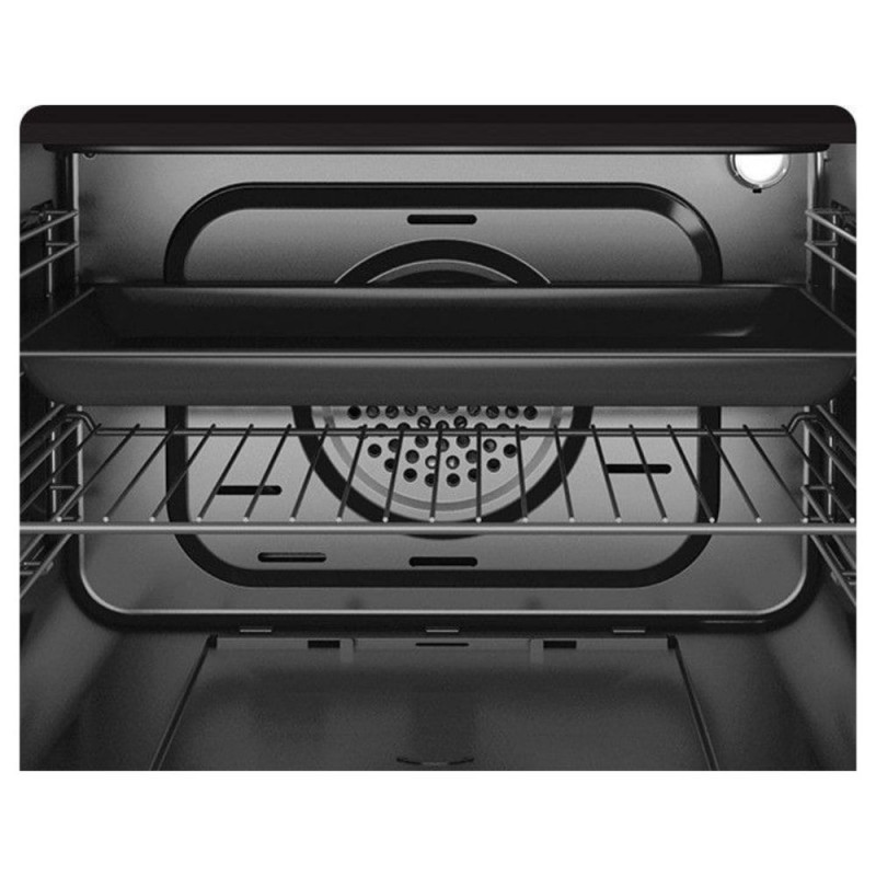 Aragaz Tesla CM6220SX, 8.1 kW, 56 litri, Clasa A, 2 plite pe gaz, 2 plite standard, Grill, 40-240 grade, Inox