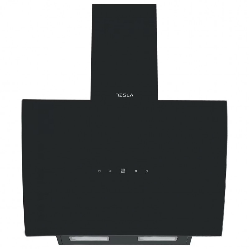 Hota încorporată Tesla DD600AB, 190W, 1 motor, decorativă, 60 cm, 630 m3/h, filtre din aluminiu, negru
