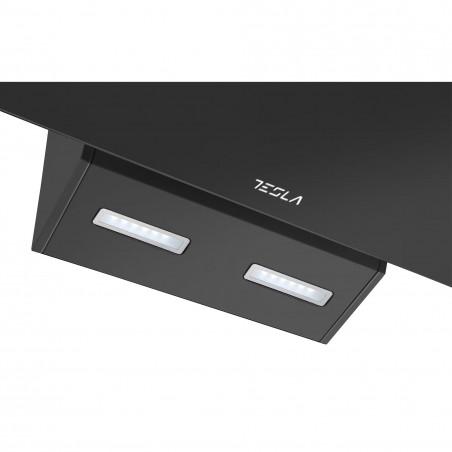 Hota încorporată Tesla DD600AB, 190W, 1 motor, decorativă, 60 cm, 630 m3/h, filtre din aluminiu, negru