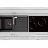 Plita vitroceramica incorporabila Tesla HV6300MB, 5700W, 9 trepte, Timer, Indicator suprafață fierbinte, Protectie copii, Negru