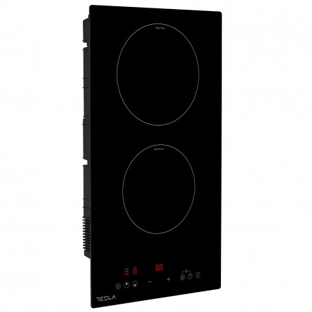 Plita incorporabila Tesla HI3201MB, 3500W, 9 trepte, Timer, Protectie copii, Indicator caldura reziduala, Negru