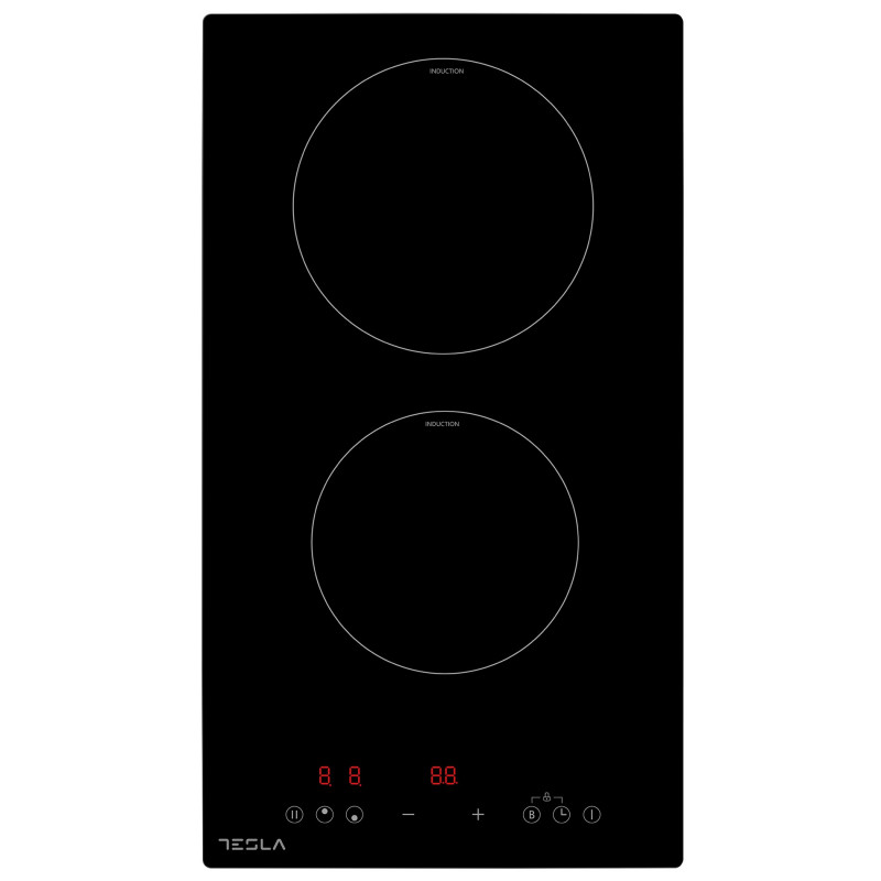 Plita incorporabila Tesla HI3201MB, 3500W, 9 trepte, Timer, Protectie copii, Indicator caldura reziduala, Negru
