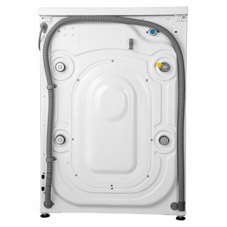 Masina de spalat cu Încarcare frontala Tesla WF81480T, 1900W, 8 kg, 1400rpm, Motor Inverter, Clasa A, 14 programe, Alb/Negru