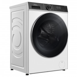 Masina de spalat cu Încarcare frontala Tesla WF81480T, 1900W, 8 kg, 1400rpm, Motor Inverter, Clasa A, 14 programe, Alb/Negru