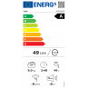 Masina de spalat cu incarcare frontala Tesla WF91480TS, 1900W, 9 kg, 60 L, 14 programe, 1400 rpm, Clasa A, Steam Care, LED, Argintiu