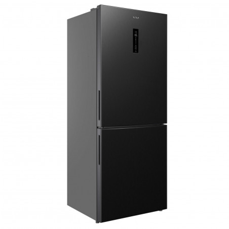 Frigider cu congelator Tesla RC4200FTBE, 1950W, 417 L, Total No Frost, R600a, Clasa E, LED, Negru