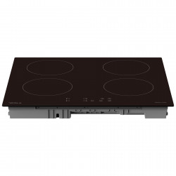Tesla HI6401MB, 7200W, 4 zone, 9 trepte, Cronometru, Indicator de căldură reziduală, Protecție copii, Negru