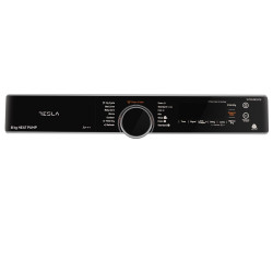 Uscator de rufe Tesla WT8H91MS, Condensare, 800W, 8 kg, 14 programe, Clasa A+++, LED display, Inox/Negru