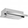 Tesla DT600AX, 120W, 2 motoare, Filtru din aluminiu, 350 m3/h, LED, Clasa D, Inox