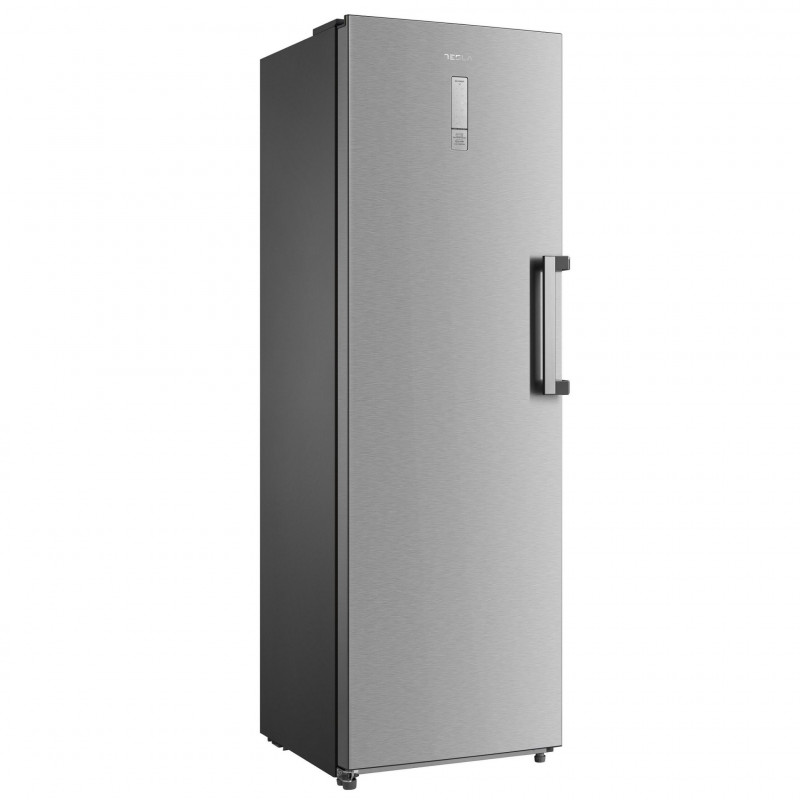 Congelator vertical Tesla RU2700FMX, 273 L, 12.4/24 h, Clasa E, SN/N/ST/T, Total No Frost, Inox