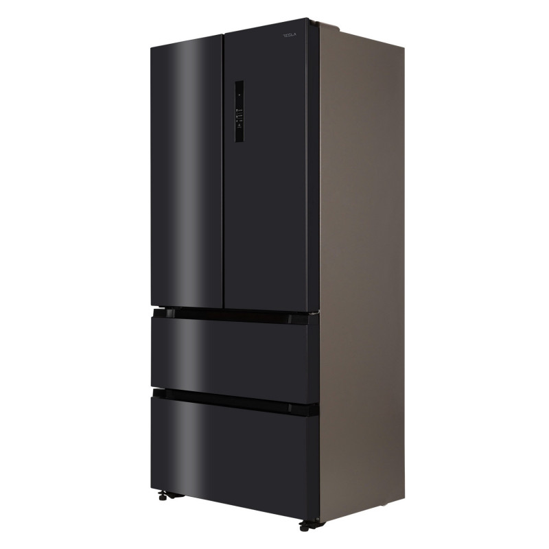 Frigider cu congelator Tesla RF5200FMAE, 250W, 516 L, Racire cu placi metalice, Senzor radar, Racicire multi-aer, Invertor, Gri inchis