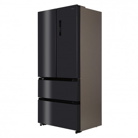 Frigider cu congelator Tesla RF5200FMAE, 250W, 516 L, Racire cu placi metalice, Senzor radar, Racicire multi-aer, Invertor, Gri inchis