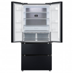 Frigider cu congelator Tesla RF5200FMAE, 250W, 516 L, Racire cu placi metalice, Senzor radar, Racicire multi-aer, Invertor, Gri inchis