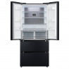 Frigider cu congelator Tesla RF5200FMAE, 250W, 516 L, Racire cu placi metalice, Senzor radar, Racicire multi-aer, Invertor, Gri inchis