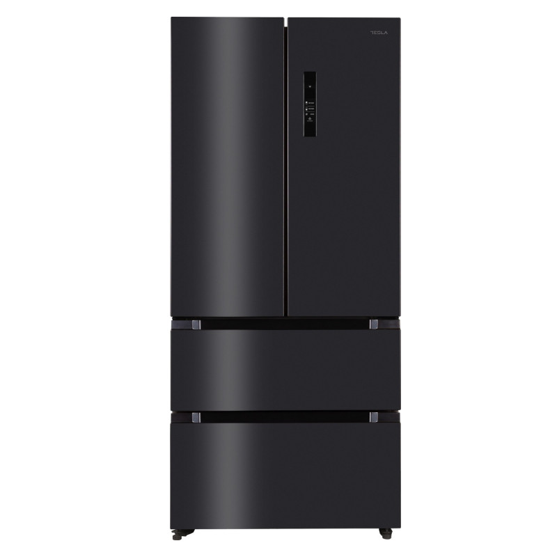 Frigider cu congelator Tesla RF5200FMAE, 250W, 516 L, Racire cu placi metalice, Senzor radar, Racicire multi-aer, Invertor, Gri inchis