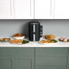 Friteuza dubla cu aer cald Ninja SL300EU, 2470W, 7.6 L, 40-240°C, 2 cosuri, 6 programe, Sincronizare, Timer, Auto stop, Negru