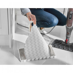 Mop curatare cu aburi Shark S6003EU, 1200W, 0,35 L, 3 setari, Tehnologie Klick'n Flip, Steam Blaster, Lavete mop Dirt Grip, Gri/Violet