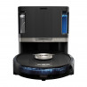 Aspirator robot Shark PowerDetect Max RV2800ZEEU, 650W, 0.3 L, 372 m², 360° LiDAR, Autonomie pana la 110 min, Detectare margini umede, Negru